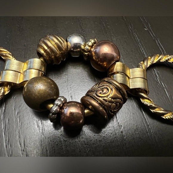 Chain Belt in Gold & Warm Amber Tones - Picture 4 of 5